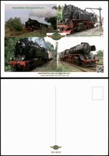 Mehrbild-AK Dampfloks ua. Mansfelder Bergwerksbahn Harzer Schmalspurbahnen 2000
