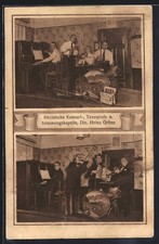 AK Herressen b. Apolda, Rheinische Konzert-, Tanzsport- und Stimmungskapelle 