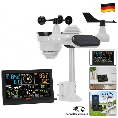 Vevor 1 wetterstation - 7-in-1,