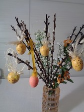 Ostereier, Strauß-Behang, Dekoration #2