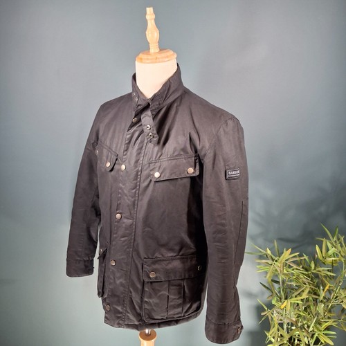 Barbour international waxed - international,