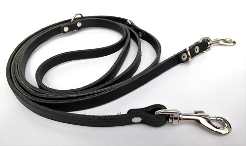 Hundeleine leine rind leder - ,
