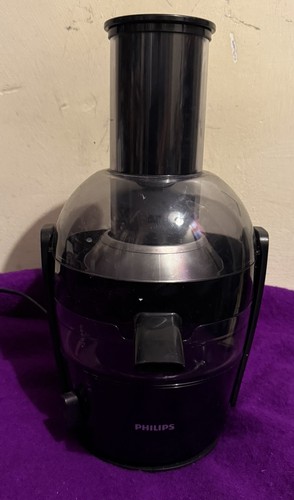 Schwarz philips viva entsafter - schwarz,