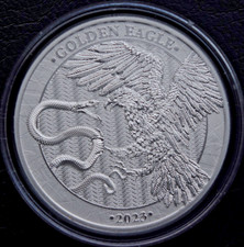 1 OZ / UNZE - GOLDEN EAGLE - MALTA - 2023 - Silbermünze in Kapsel