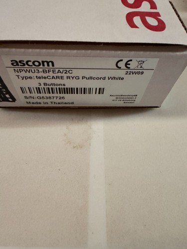 Ascom npwu3 bfea anruf - npwu3-bfea/2c-, anruf-