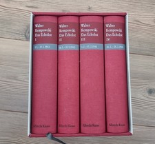 Das Echolot I-IV, Walter Kempowski,  Albrecht Knaus