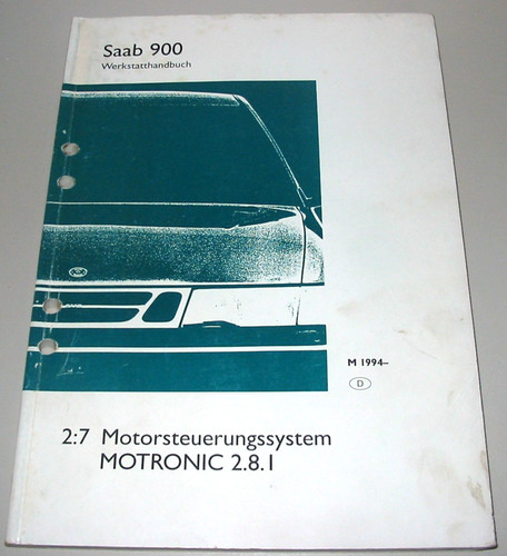 Werkstatthandbuch saab 900 - werkstatthandbuch,