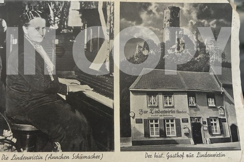 Alte postkarte bad godesberg - postkarte,