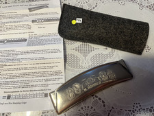 HOHNER Mundharmonika "Unsere Lieblinge" 6196 /32 in F, bespielt und desinfiziert