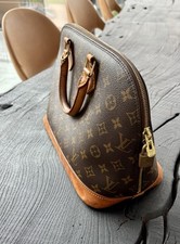 Louis Vuitton Alma Canvas Monogram Original LV Vintage Tasche Top Zustand