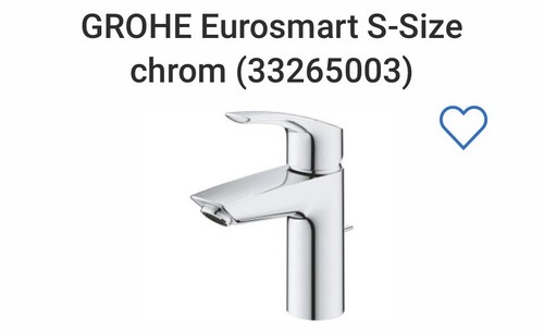 Grohe eurosmart size - grohe, s-size