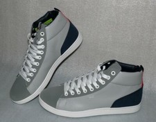 Dunlop DP514847 Hi Jerez Rau Leder Sneaker Sport Schuhe Lace Boots 40 46 Grau BK