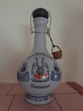 Bierflasche "Rauchenfelser Steinbier", leer, Keramik, 2 Liter, selten, gebraucht
