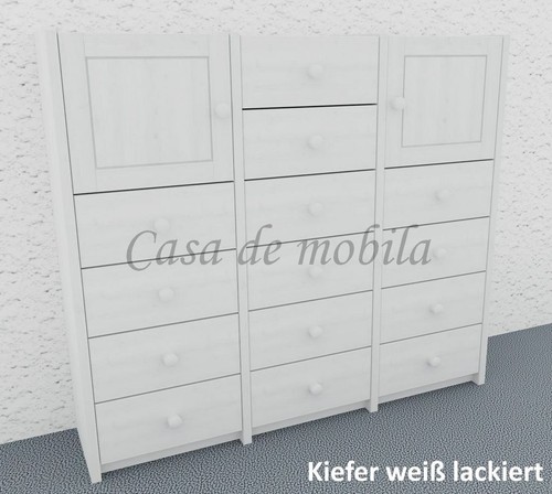 Massivholz highboard kernbuche - massivholz,