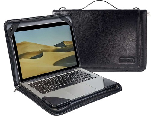 Broonel black leather - leather, for