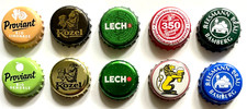 Set Kronkorken bottle caps  Proviant, Kozel, Lech, Zirndorfer, Keesmann Bräu