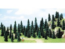 Busch 6597 - Bäume Stecktannen 50x - Spur N - NEU