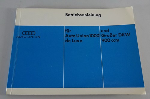Betriebsanleitung dkw auto - dkw,