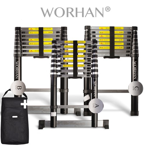 Worhan 6m teleskopleiter - worhan®, 2.6m