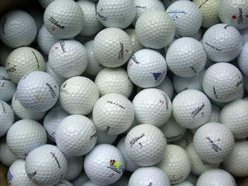 100 golfbälle titleist - golfbälle, mix