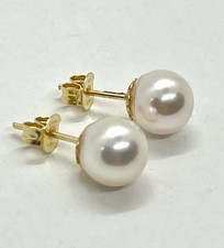 Ohrringe 18kt Gold mit Akoya