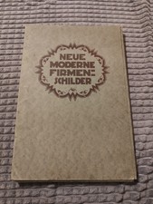 Neue moderne Firmenschilder