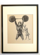 Alfred Kubin "Der Athlet