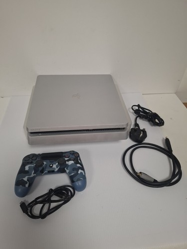 Silber sony playstation slim - silber, 4