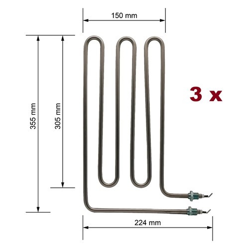 Heizstab 2000 watt für - 3,