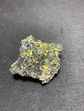 Autunit, Rauchquarz, Nanjingqiao U-Mine, Pingjiang, Yueyang, Prov. Hunan, China