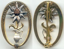 ÖAV Österreichischer Alpen Verein : Brosche Gasteiner Wander - Nadel