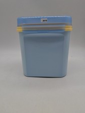 Tupper Bellevue, 4 L Vorratsdose, Blau, Gelb, Schnappdeckel, 20x18cm neuwertig