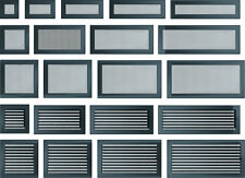 Lüftungsgitter Luftgitter Kamin Gitter Kaltluftgitter Warmluftgitter - GRAPHITE