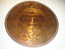 Holländische Nationalhymne 39cm Platte Holland Hymne Harmonyphon 15 1/2" disc
