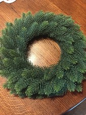 Adventskranz Türkranz zum selber dekorieren Deko Tannenkranz Durchmesser 40 cm