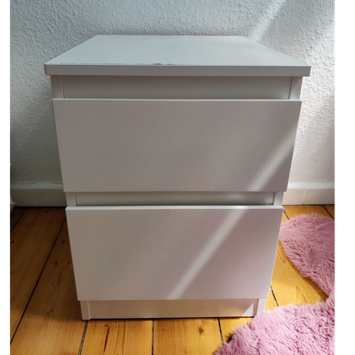Ikea malm nachttisch weiß 2 - malm,
