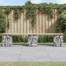 Gartenbank gabionen sitzbank - gabionen,
