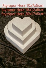 Styropor Herz-Torte Set
