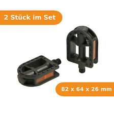 Fahrrad Pedale schwarz Pedalset Baby bike Antirutsch Reflektoren Kinderfarräder