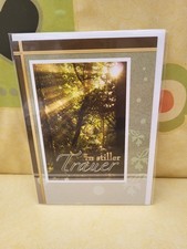 Trauerkarte mit Umschlag neu