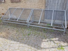 2x Verkaufsregal Rollregal Kioskregal Obstregal Gemüseregal  Metalregal