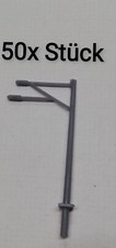 Spur N 1:160 - 50 Stück Oberleitung Einzelmast Attrappe aus Resin