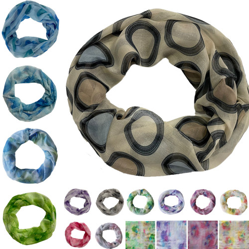 Damen loop schal rundschal - loop, 20%