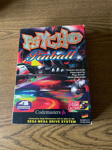 Psycho pinball sega - psycho, (sega