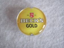 Beck`s Gold Philips Perfect Draft Pin Magnet Bier Zapfhahn Zapfanlage
