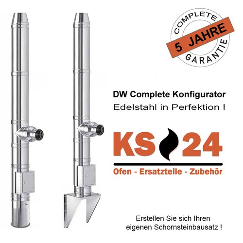 Edelstahl schornstein bausatz - schornstein,