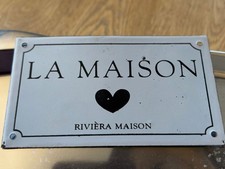 Riviera Maison Dekoschild, unbenutzt