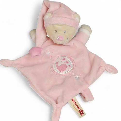 Nicotoy bär teddy luna rosa - bär,