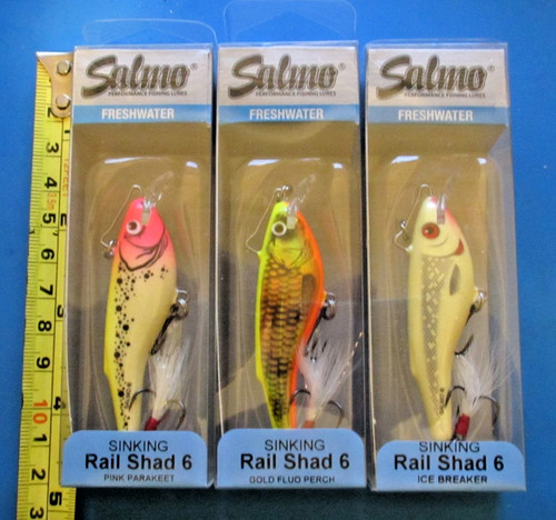 New salmo rail shad - shad, 6