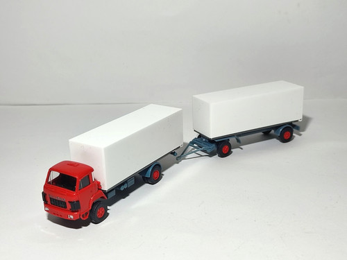 Saurer hängerzug lastzug - hängerzug,